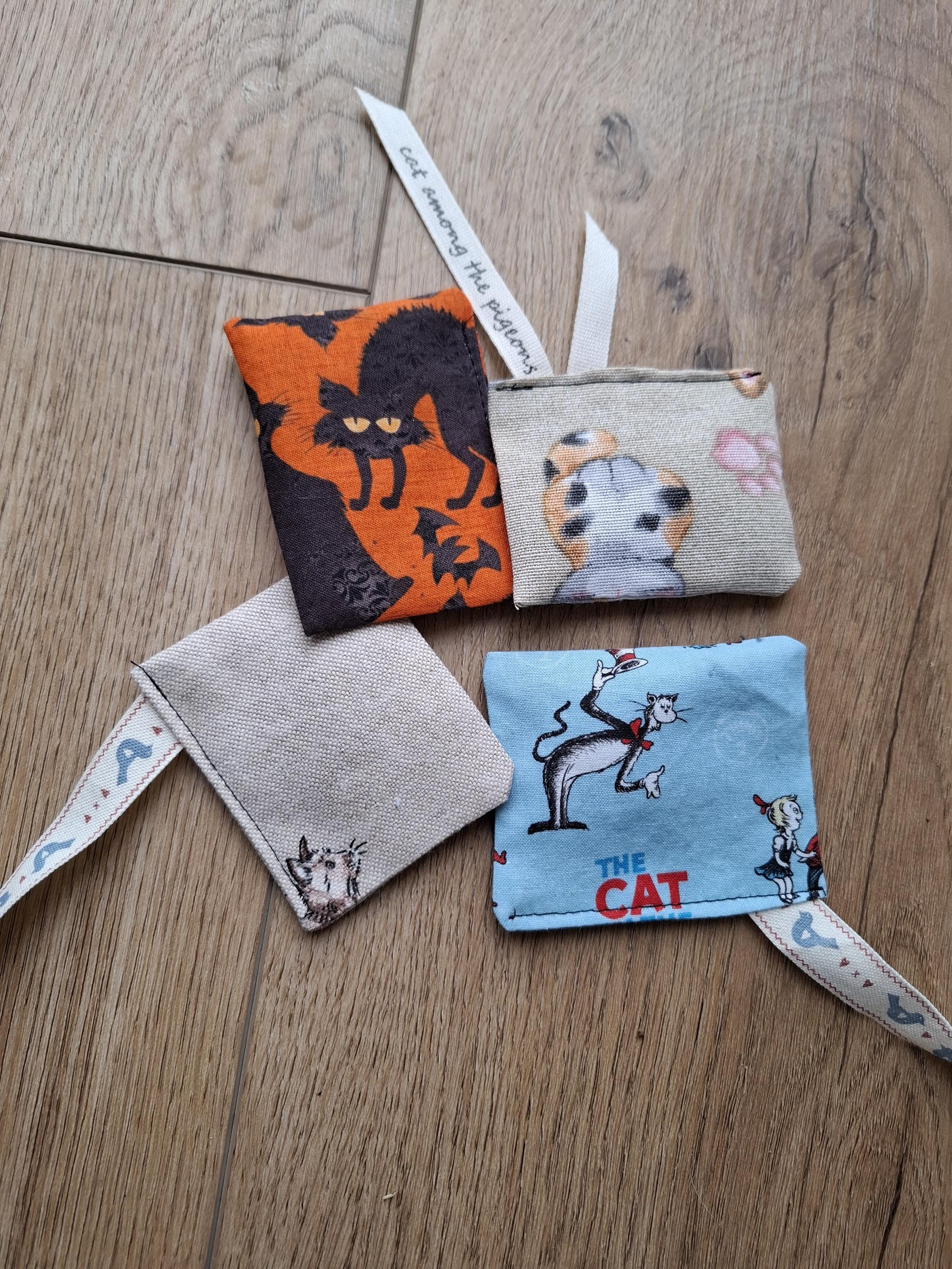 Terry's teabags Set of 4 catnip pouches