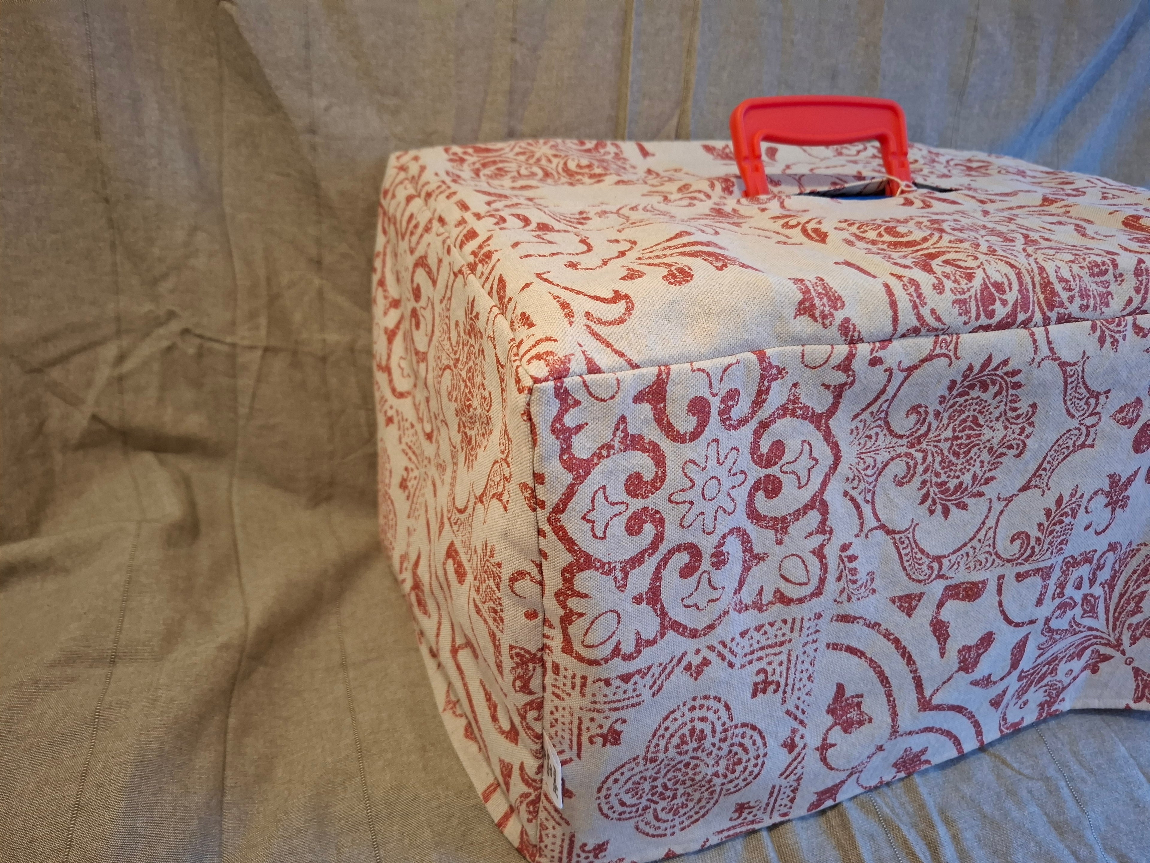 Cat carrier cover cotton/linen fabric