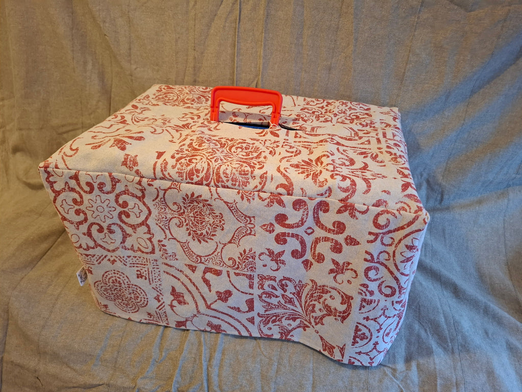 Cat carrier cover cotton/linen fabric