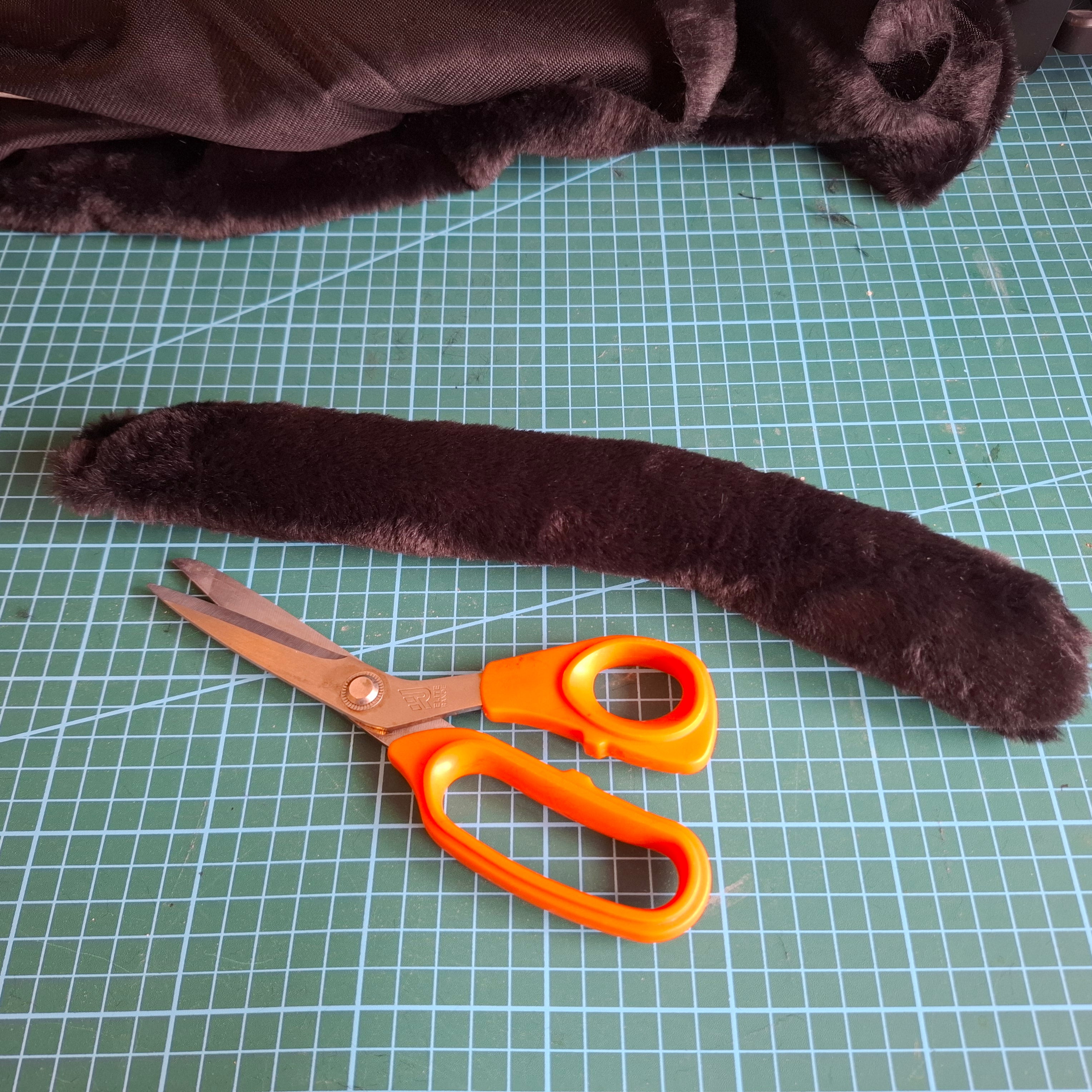 Eddie's tail catnip toy