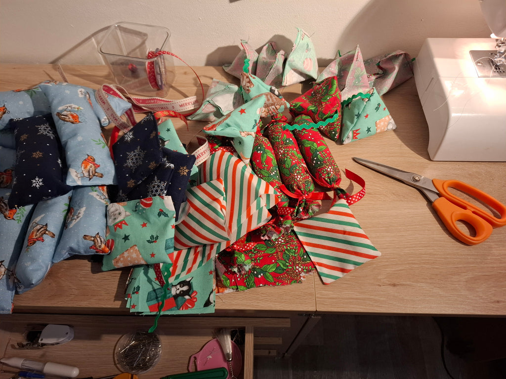 Christmas catnip goodies