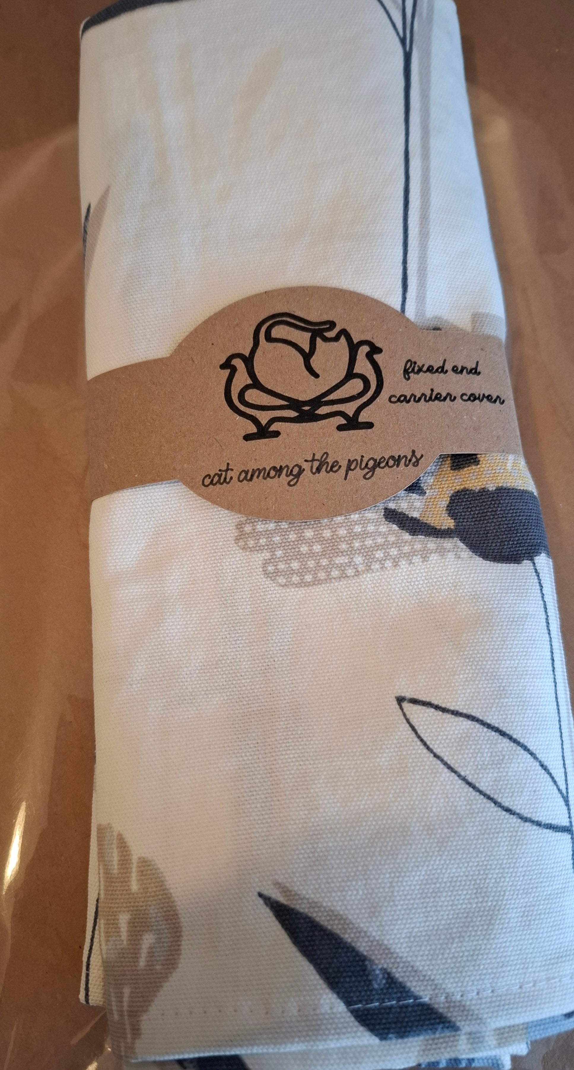 Cat carrier cover cotton fabric