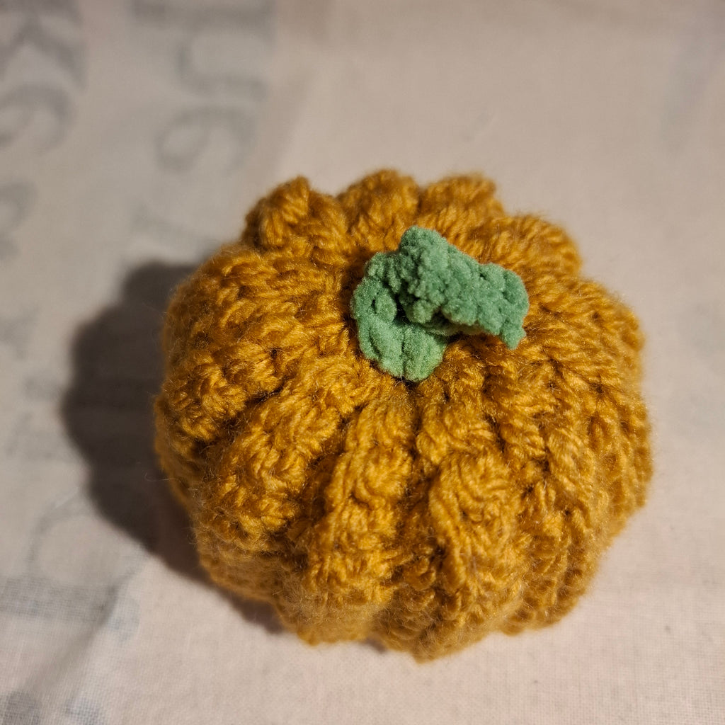 Fergus' First Halloween Pumpkin