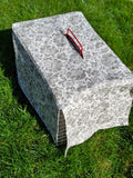 Cat carrier cover cotton/linen fabric