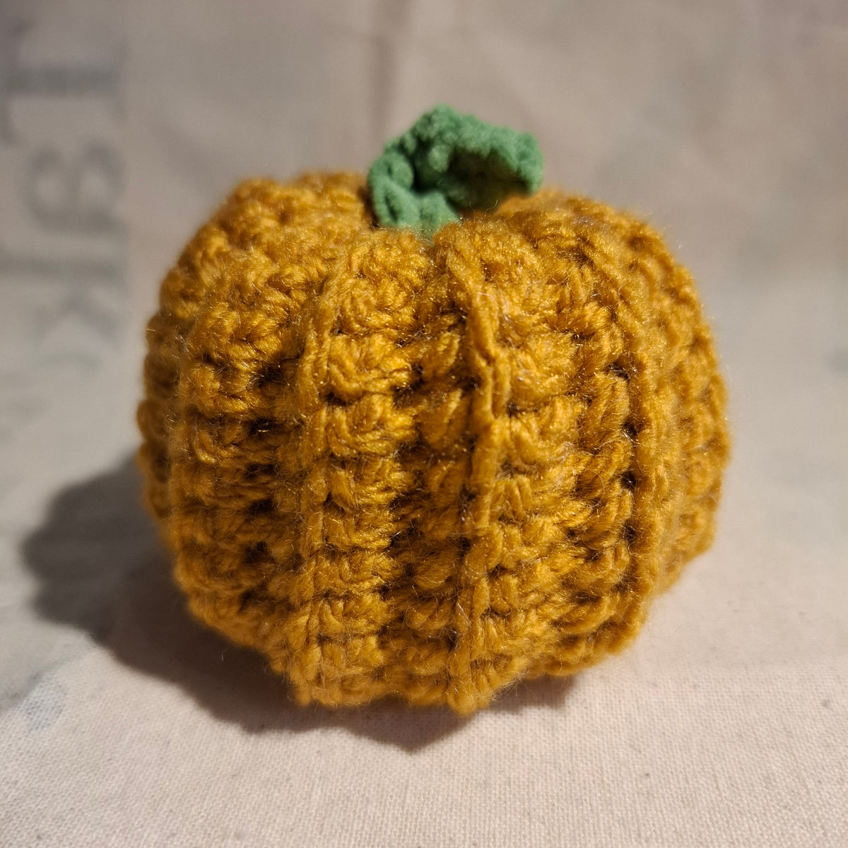 Fergus' First Halloween Pumpkin