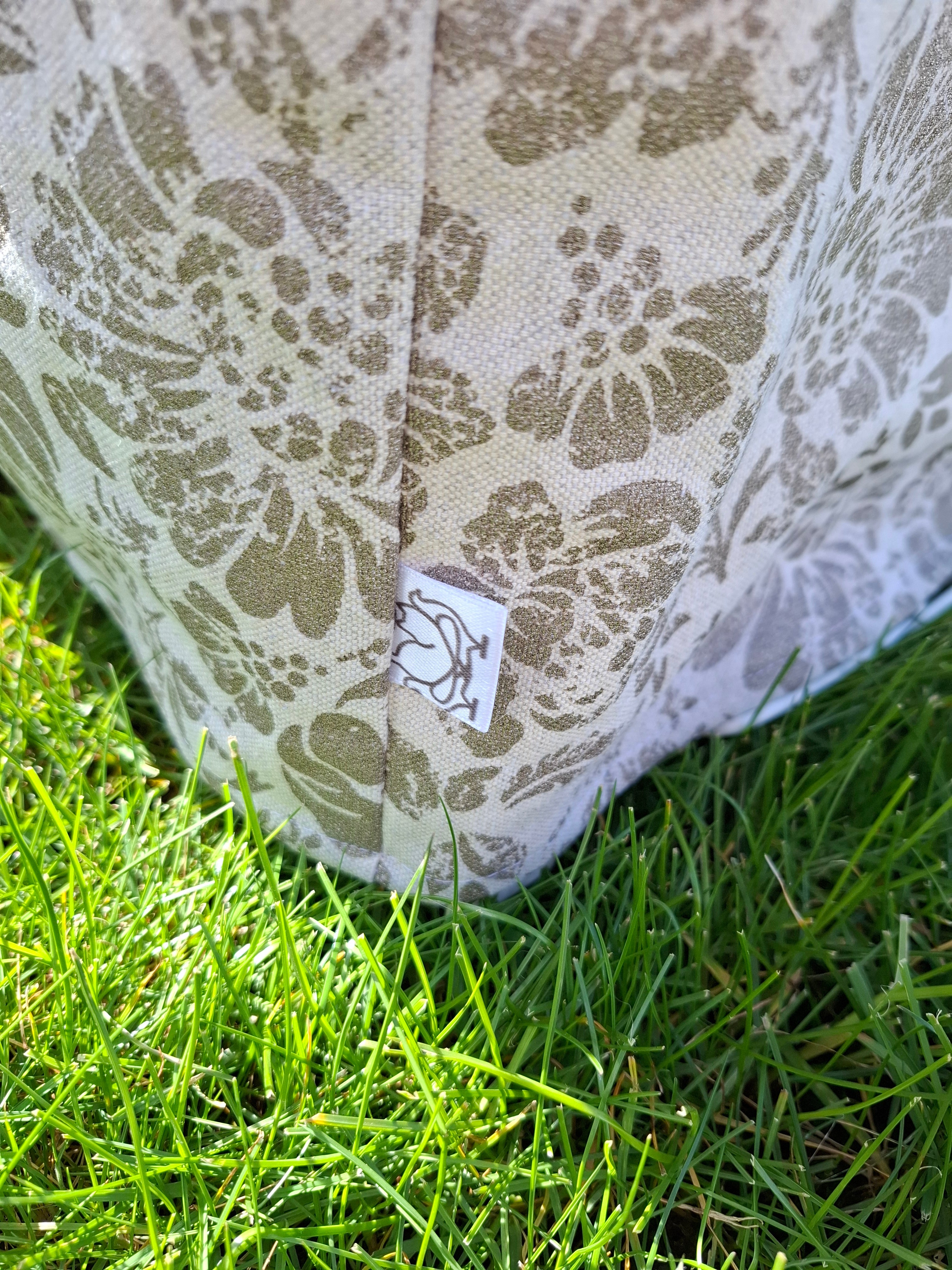 Cat carrier cover cotton/linen fabric