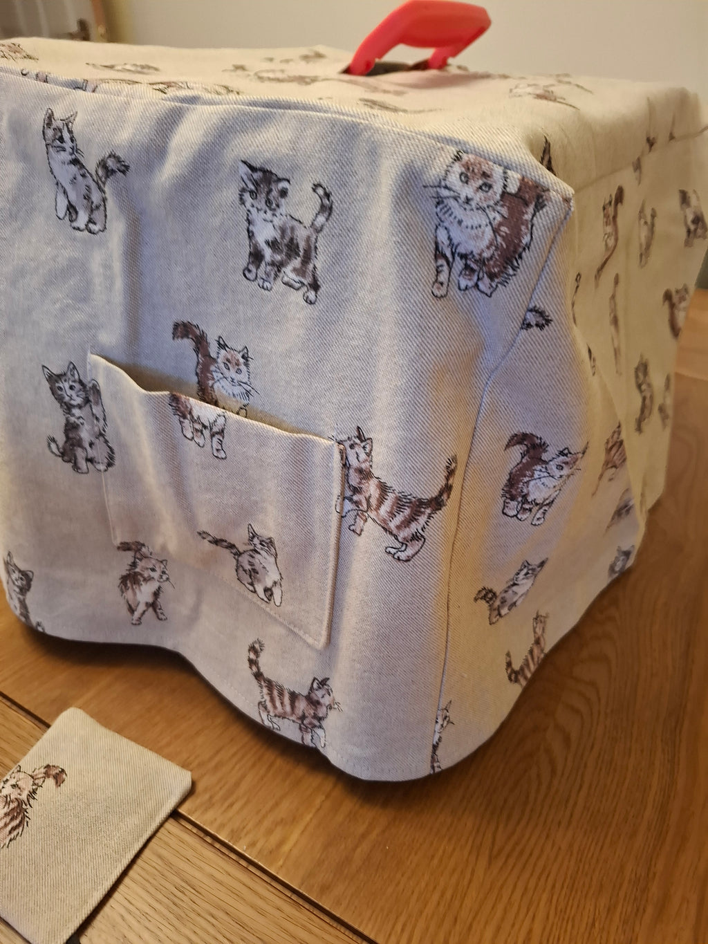 Cat carrier cover cotton fabric DELUXE