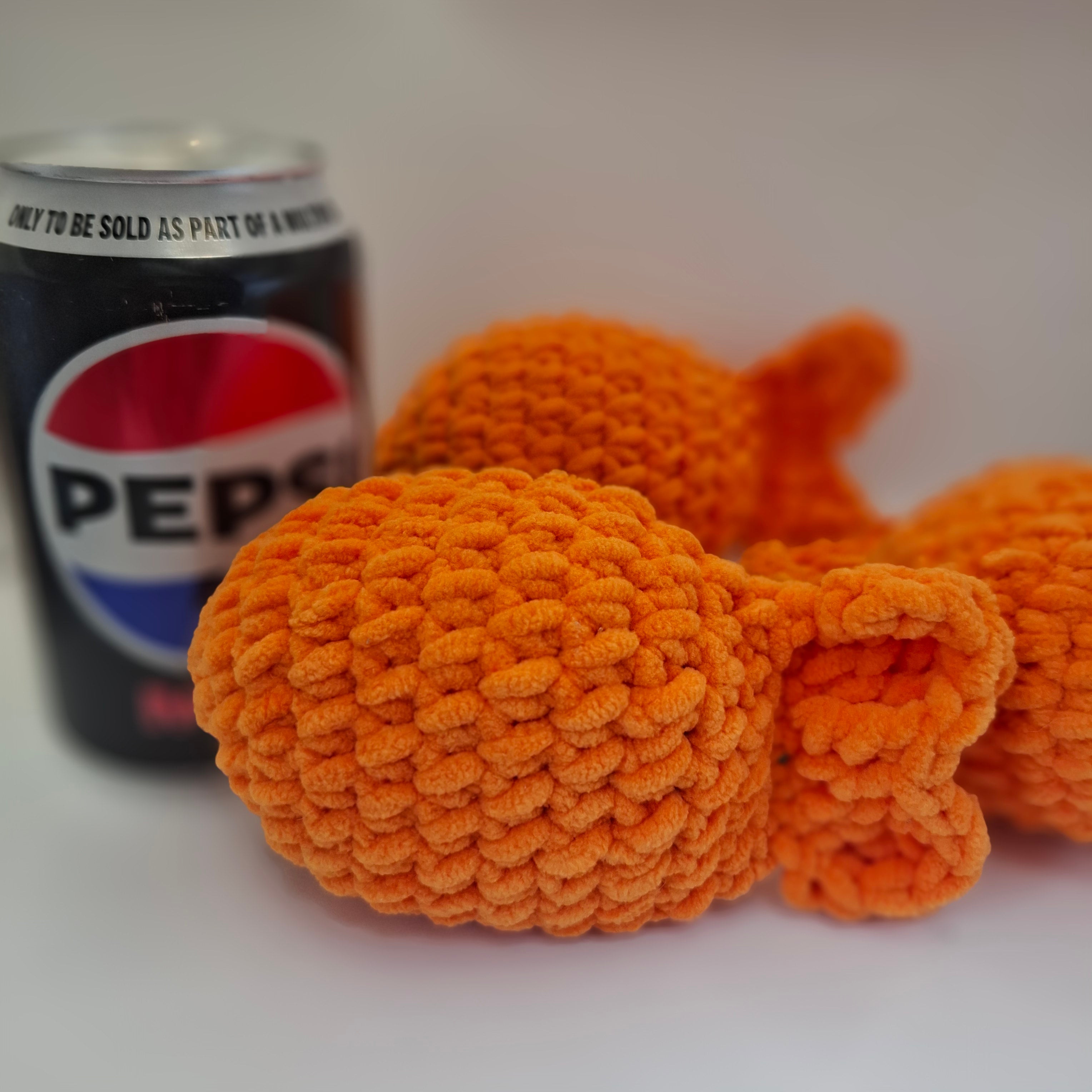 Fishy McFishface catnip crinkle toy