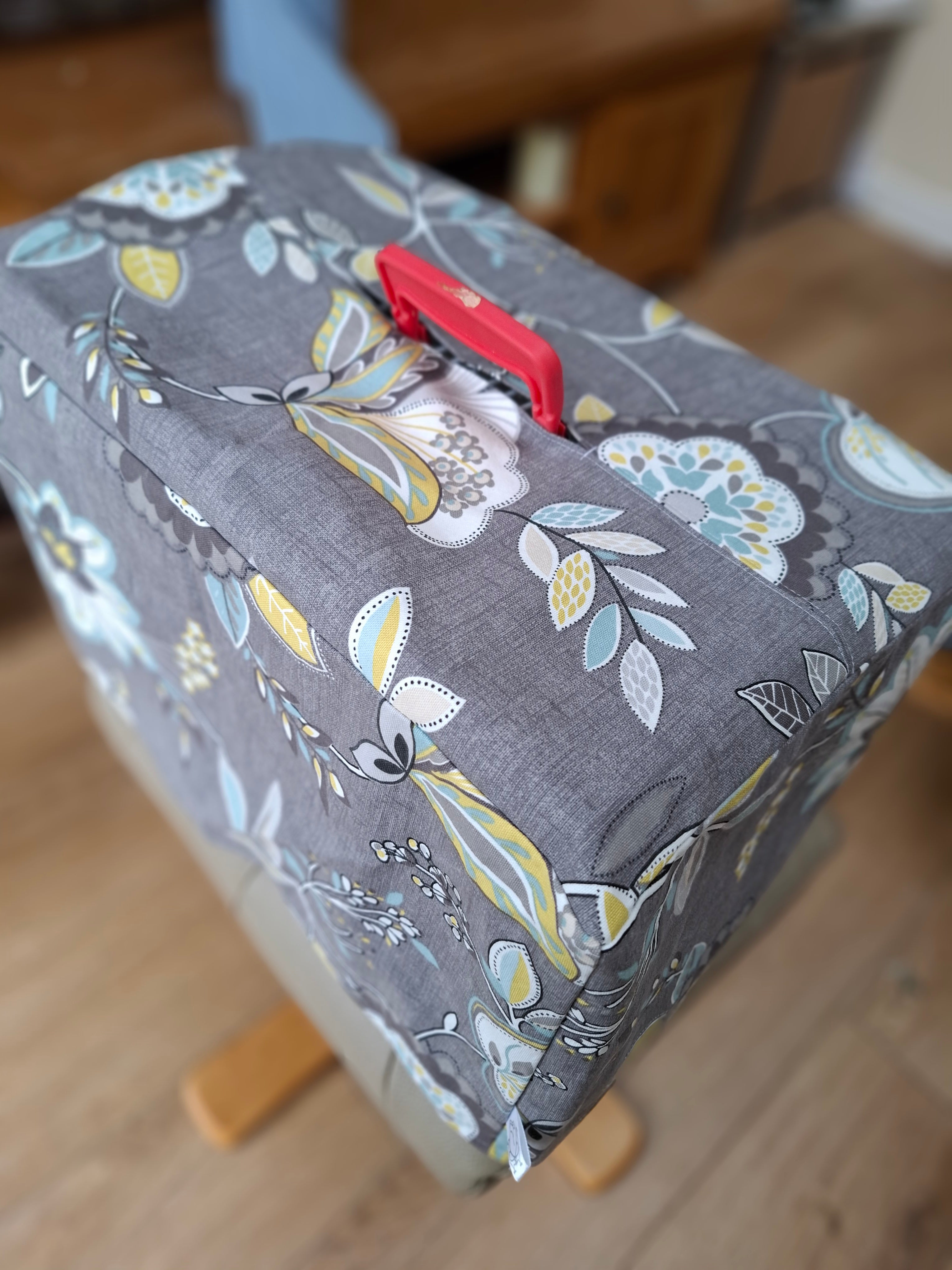 LARGE Queens Cat carrier cover cotton fabric Made to order