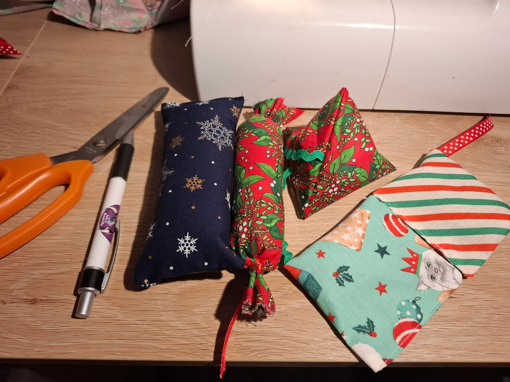 Christmas catnip goodies