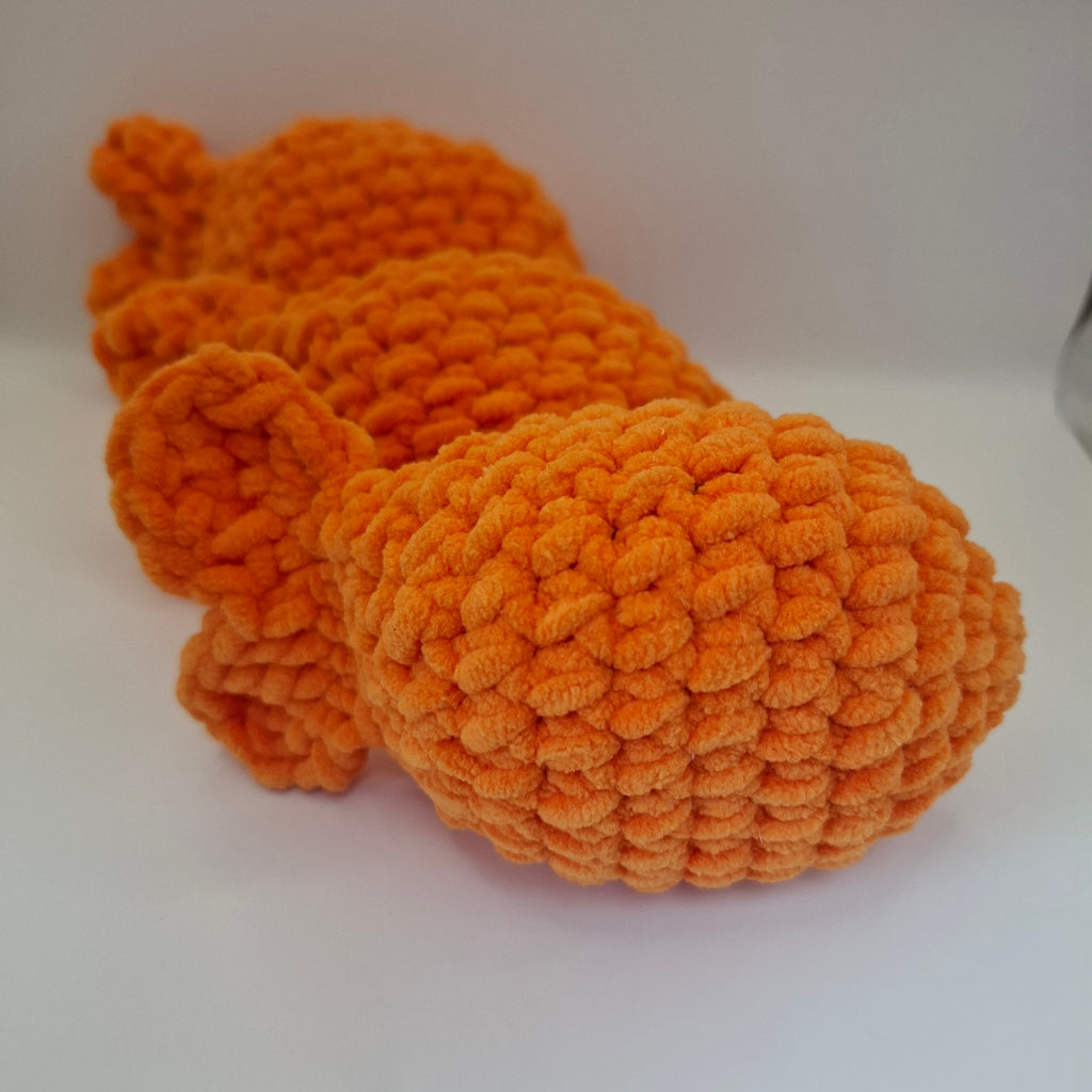 Fishy McFishface catnip crinkle toy